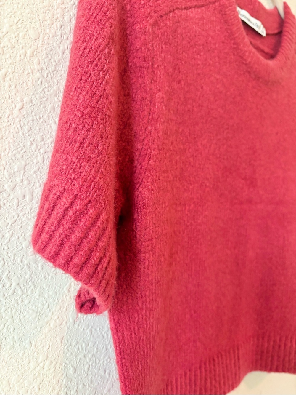 Abercrombie & Fitch Women's Short-Sleeve Crewneck Sweater, Size XS - Picture 4 of 8